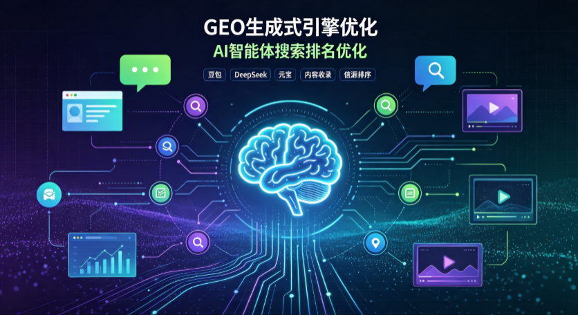 疏附县GEO 浪潮来袭：生成式引擎优化崛起，创作者争抢豆包、DeepSeek、元宝智能体流量入口